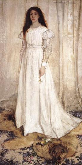 James Abbott McNeil Whistler Symphony in white No 1 The White Girl Spain oil painting art